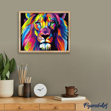 Afbeelding in Gallery-weergave laden, Schilderen op Nummer - Leeuw Pop-art