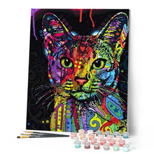 Afbeelding in Gallery-weergave laden, Schilderen op Nummer - Moderne Kat
