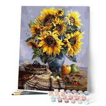 Afbeelding in Gallery-weergave laden, Schilderen op Nummer - Boeket zonnebloemen