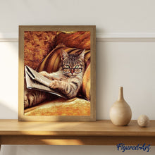 Afbeelding in Gallery-weergave laden, Schilderen op Nummer - Knoei niet met deze kat