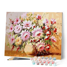 Afbeelding in Gallery-weergave laden, Schilderen op Nummer - Veelkleurige bloemen