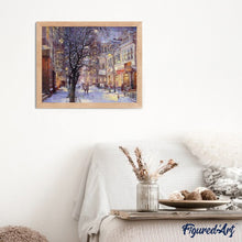 Afbeelding in Gallery-weergave laden, Schilderen op Nummer - Stad tijdens de winter