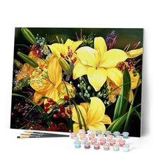 Afbeelding in Gallery-weergave laden, Schilderen op Nummer - Gele Clivia