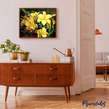 Afbeelding in Gallery-weergave laden, Schilderen op Nummer - Gele Clivia