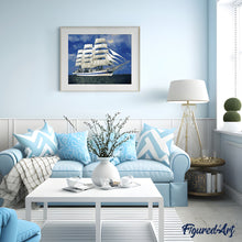 Afbeelding in Gallery-weergave laden, Schilderen op Nummer - Witte zeilboot