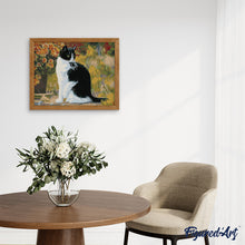 Afbeelding in Gallery-weergave laden, Schilderen op Nummer - Kat zwart-wit