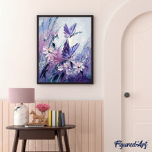 Afbeelding in Gallery-weergave laden, Schilderen op Nummer - Bloemen en vlinders