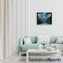Afbeelding in Gallery-weergave laden, Schilderen op Nummer - Uil en kruis ketting