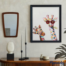 Afbeelding in Gallery-weergave laden, Schilderen op Nummer - Duo van popart giraffen