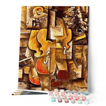 Afbeelding in Gallery-weergave laden, Schilderen op Nummer - Picasso viool en druiven