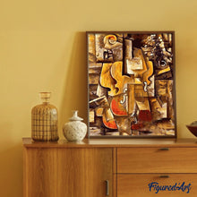 Afbeelding in Gallery-weergave laden, Schilderen op Nummer - Picasso viool en druiven