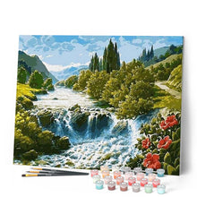 Afbeelding in Gallery-weergave laden, Schilderen op Nummer - Waterval
