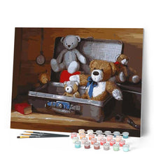 Afbeelding in Gallery-weergave laden, Schilderen op Nummer - Teddyberen