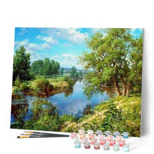 Afbeelding in Gallery-weergave laden, Schilderen op Nummer - Rivierlandschap
