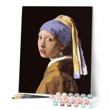 Afbeelding in Gallery-weergave laden, Schilderen op Nummer - Vermeer Meisje met de Parel