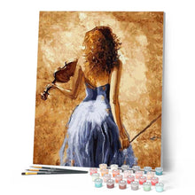 Afbeelding in Gallery-weergave laden, Schilderen op Nummer - Mysterieuze violist