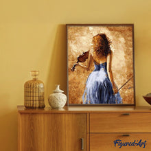 Afbeelding in Gallery-weergave laden, Schilderen op Nummer - Mysterieuze violist