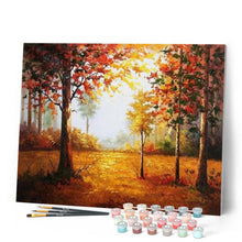 Afbeelding in Gallery-weergave laden, Schilderen op Nummer - Bos in de herfst