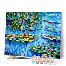 Afbeelding in Gallery-weergave laden, Schilderen op Nummer - Lelies in het water