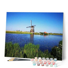 Afbeelding in Gallery-weergave laden, Schilderen op Nummer - Nederlandse molen