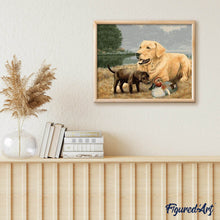 Afbeelding in Gallery-weergave laden, Schilderen op Nummer - Golden Retriever Hond