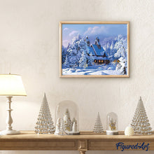 Afbeelding in Gallery-weergave laden, Schilderen op Nummer - Winters uitzicht