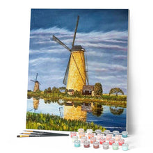 Afbeelding in Gallery-weergave laden, Schilderen op Nummer - Windmolen Rivier