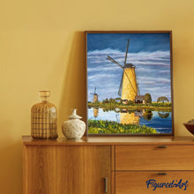 Afbeelding in Gallery-weergave laden, Schilderen op Nummer - Windmolen Rivier