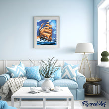 Afbeelding in Gallery-weergave laden, Schilderen op Nummer - Zeilschip