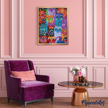Afbeelding in Gallery-weergave laden, Schilderen op Nummer - Katten Ontwerp