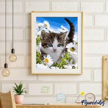 Afbeelding in Gallery-weergave laden, Schilderen op Nummer - Wilde kat
