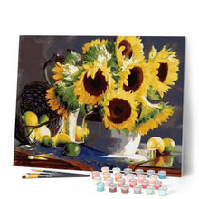 Afbeelding in Gallery-weergave laden, Schilderen op Nummer - Fruit en zonnebloemen