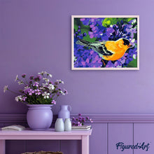 Afbeelding in Gallery-weergave laden, Schilderen op Nummer - Oranje vogel