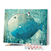 Afbeelding in Gallery-weergave laden, Schilderen op Nummer - Artistieke Vis