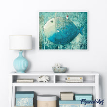 Afbeelding in Gallery-weergave laden, Schilderen op Nummer - Artistieke Vis