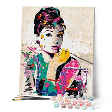 Afbeelding in Gallery-weergave laden, Schilderen op Nummer - Audrey