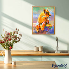 Afbeelding in Gallery-weergave laden, Schilderen op Nummer - Pop Art Leeuwin
