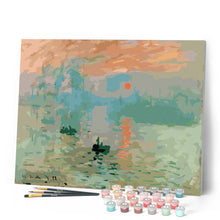Afbeelding in Gallery-weergave laden, Schilderen op Nummer - Monet Zonsopgang