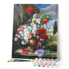 Afbeelding in Gallery-weergave laden, Schilderen op Nummer - Europese klassieke bloemen