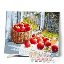 Afbeelding in Gallery-weergave laden, Schilderen op Nummer - Mand met rode appels