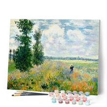 Afbeelding in Gallery-weergave laden, Schilderen op Nummer - Monet Veld met klaprozen