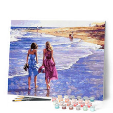 Afbeelding in Gallery-weergave laden, Schilderen op Nummer - Strandwandeling