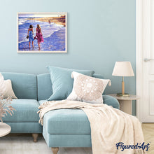 Afbeelding in Gallery-weergave laden, Schilderen op Nummer - Strandwandeling