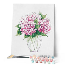 Afbeelding in Gallery-weergave laden, Schilderen op Nummer - Vaas en bloemen