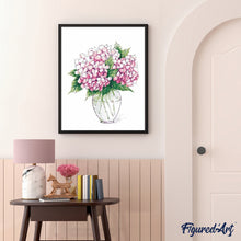 Afbeelding in Gallery-weergave laden, Schilderen op Nummer - Vaas en bloemen