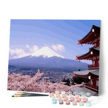 Afbeelding in Gallery-weergave laden, Schilderen op Nummer - Japanse berg