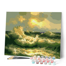 Afbeelding in Gallery-weergave laden, Schilderen op Nummer - Stormachtige zee