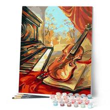 Afbeelding in Gallery-weergave laden, Schilderen op Nummer - Voor het concert