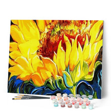 Afbeelding in Gallery-weergave laden, Schilderen op Nummer - Gele Zonnebloemen