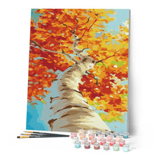 Afbeelding in Gallery-weergave laden, Schilderen op Nummer - Populier in de herfst